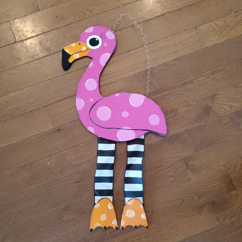 Ribbon- legged Flamingo