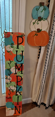Hey there pumkin welxome sign!