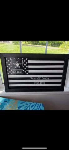 Flag sign *customizable*