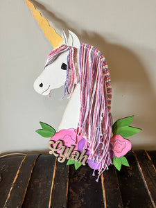 File only Macrame unicorn